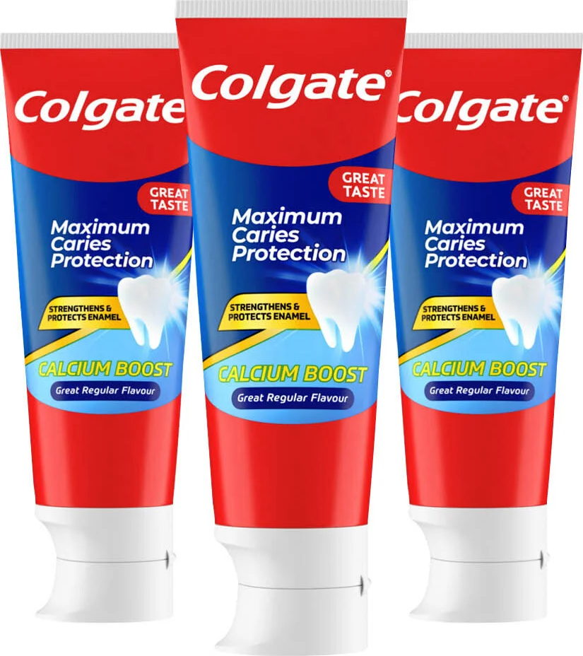 3x Colgate Tandpasta Caries Protection 75 ml