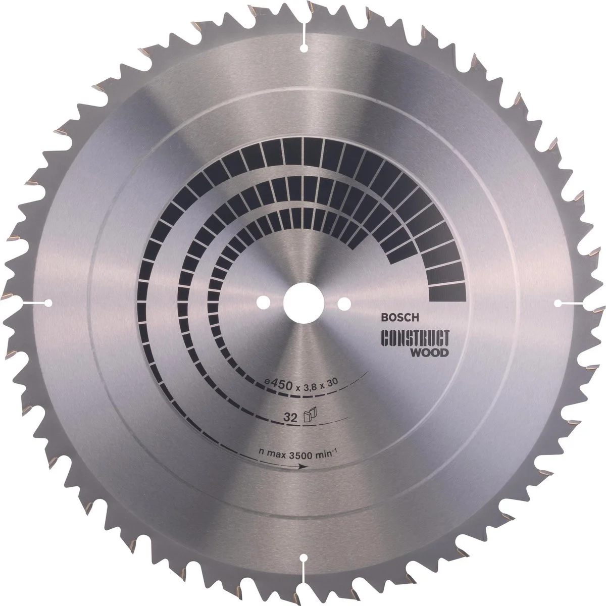 Bosch Professional Cirkelzaagblad PRO Wood | Ø 450 x 3,8 x 30mm 32T - 2608640704