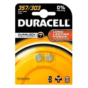 Duracell Knoopcelbatterijen 357-303 2 stuks