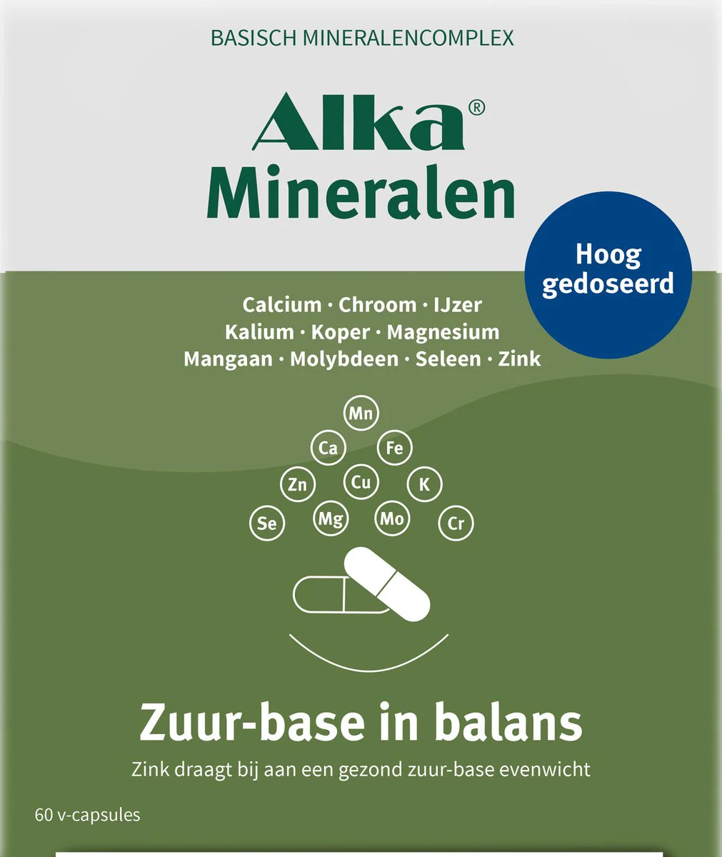 Alka Mineralen Capsules 60VCP