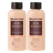 2x Biodermal Bodylotion Sun Kissed 200 ml