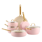 GreenPan Padova Reserve Pannenset 10-delig Blush Pink