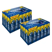 2x Varta Longlife Power AA Cube Pack 24 stuks