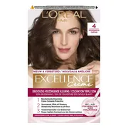 L'Oréal Excellence Crème Permanente Crèmekleuring 4 Middenbruin