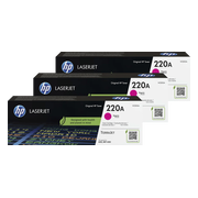 HP 220A LaserJet Toner Magenta (3 stuks)