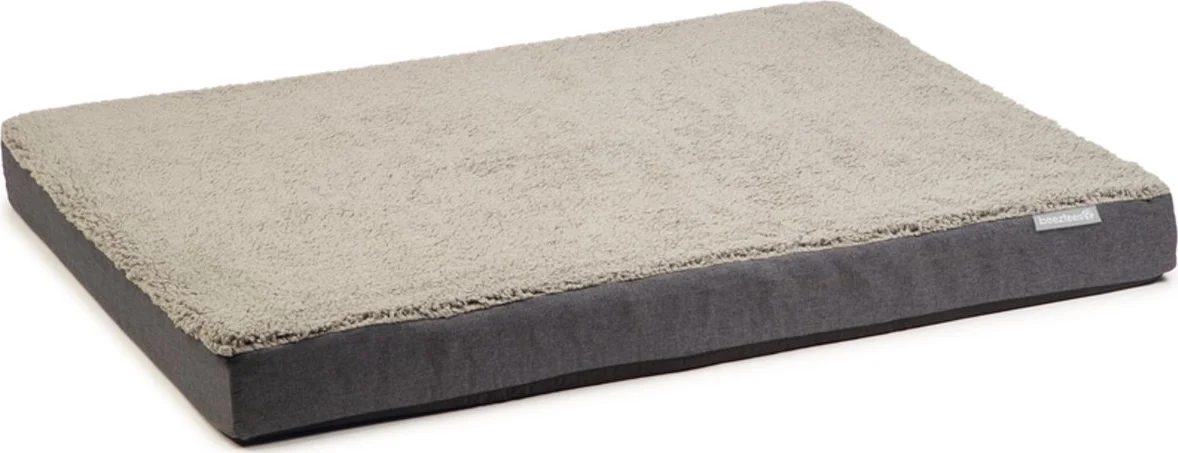 Beeztees Orthopedisch Ligkussen Zira Grijs 120 x 80 cm