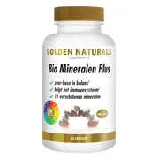 2x Golden Naturals Bio Mineralen Plus 60 vegacapsules