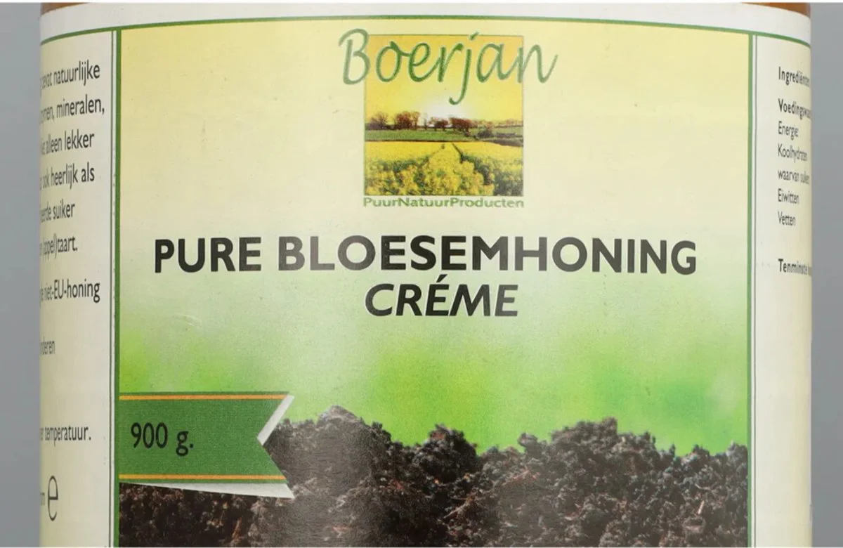 Boerjan Pure Bloesemhoning Crème 900gr