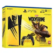 PlayStation 5 Slim Digital Edition + Wolverine Battle Yellow Limited Edition