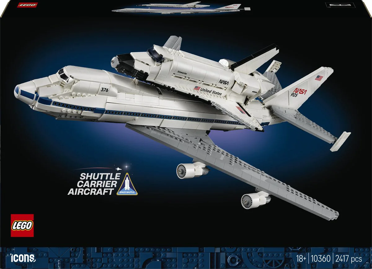 LEGO Icons Shuttle Carrier Aircraft 10360