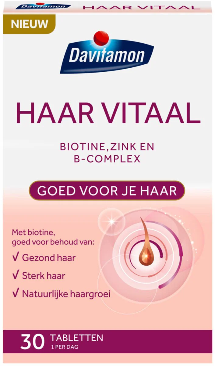 Davitamon Haar Vitaal 30 tabletten