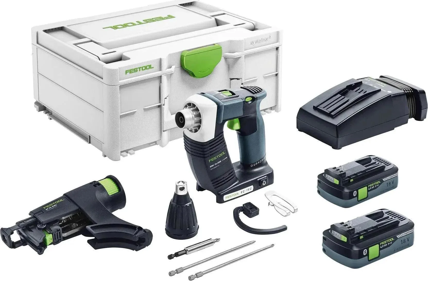 Festool DWC 18-2500 HPC 4,0 I-Plus Accu bandschroefmachine DURADRIVE - 576498
