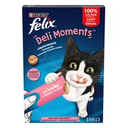 Felix Kattensnack Deli Moments Liquid Zalm 4 x 10 gr