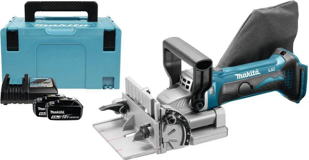 Makita DPJ180RTJ Accu Lamellenfrees 18V 5.0Ah in Mbox