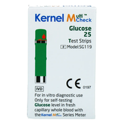 MultiCheck Glucose Teststrips 25ST