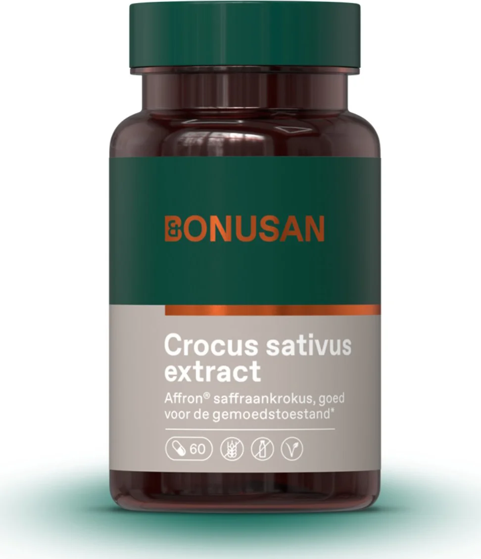 Bonusan Crocus Sativus Extract Capsules 60CP