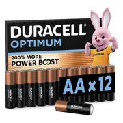 Duracell Alkaline Batterijen Optimum AA 12 stuks