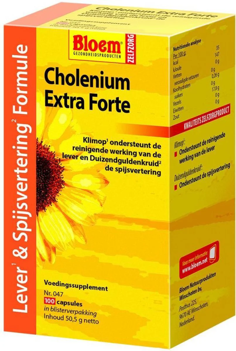 Bloem Cholenium Capsules 100CP