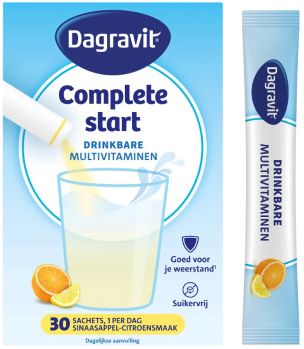 2x Dagravit Complete Start Poeder 30 stuks