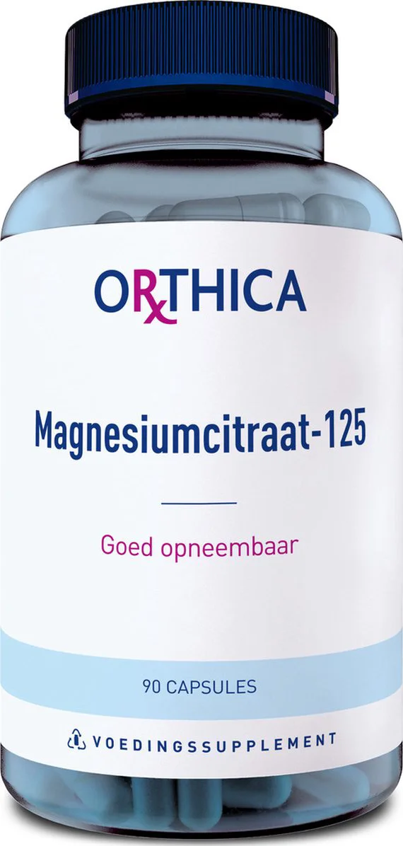 Orthica Magnesiumcitraat-125 Capsules 90CP