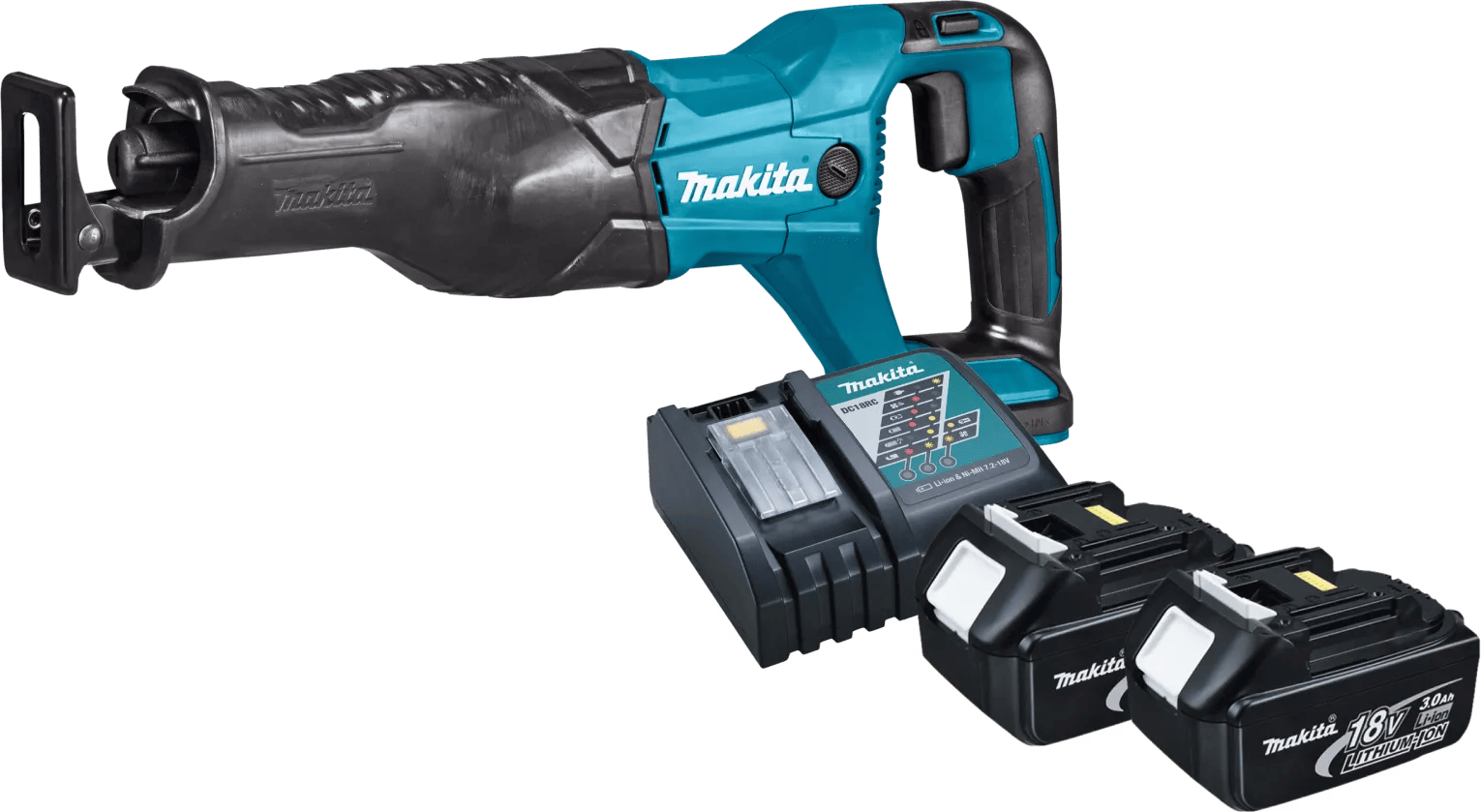 Makita DJR186ZK incl. 3,0 Ah Accu (2x)