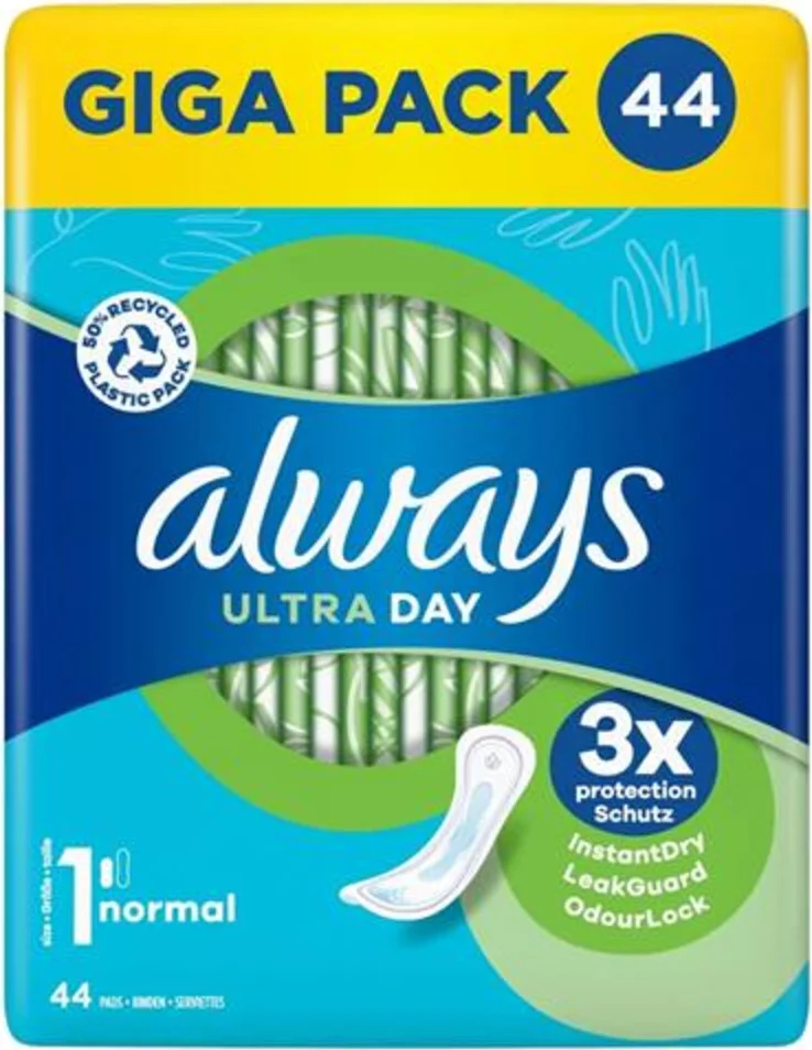 Always Maandverband Ultra Sanitary Towels 44 stuks