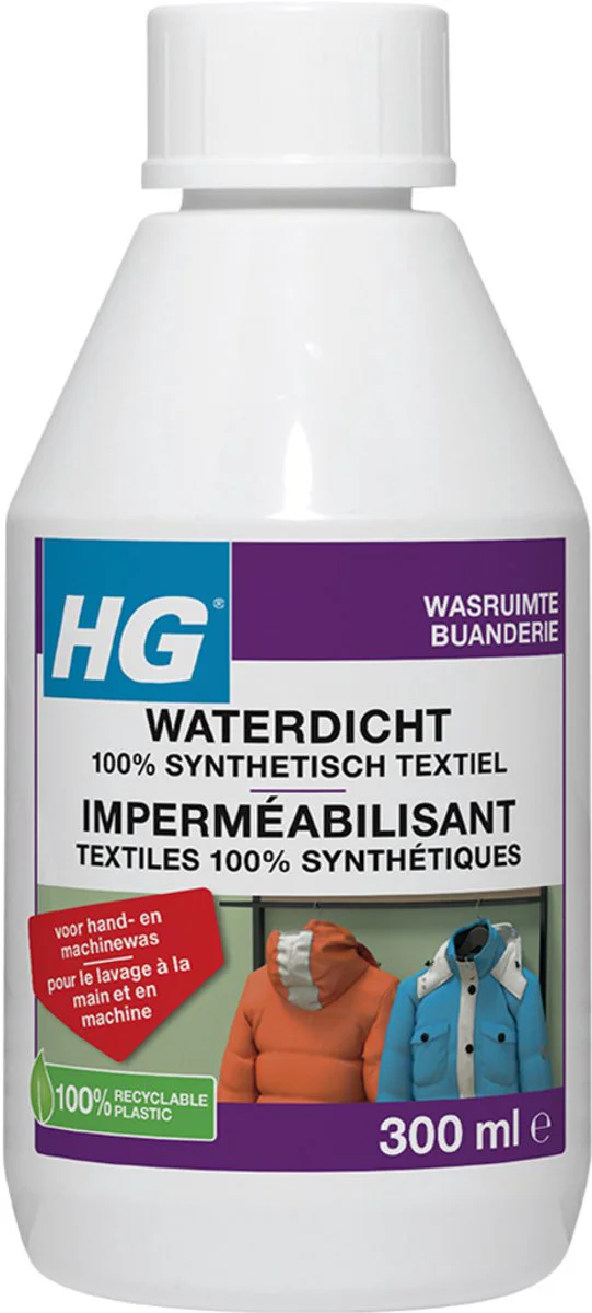 HG Waterdicht voor 100% Synthetisch Textiel 300 ml