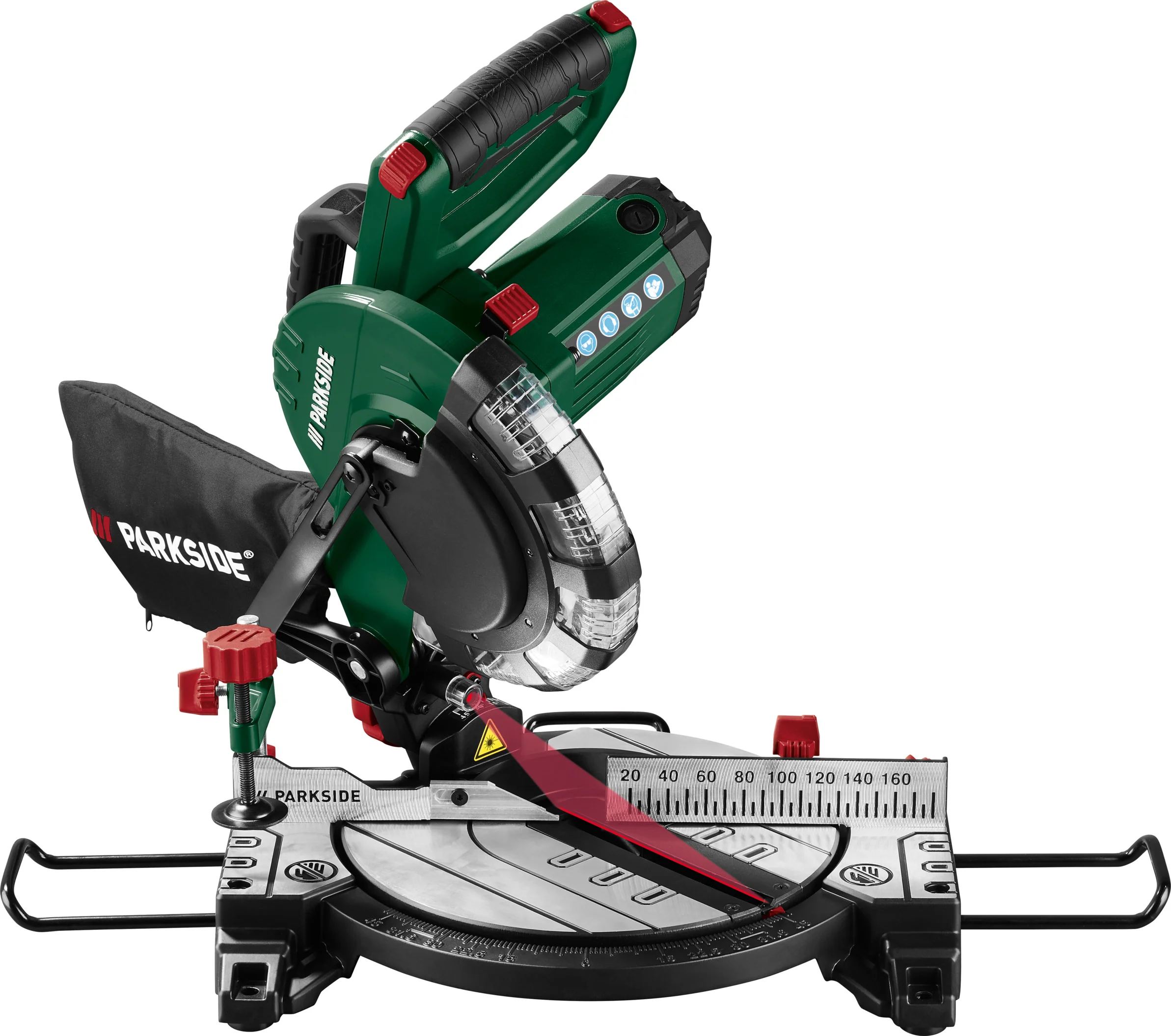 PARKSIDE Afkortzaag met verstekfunctie, 1500 W, 210 mm