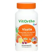 VitOrtho Visolie 30 mg EPA - 115 mg DHA Kind Kauwcapsules 60ST