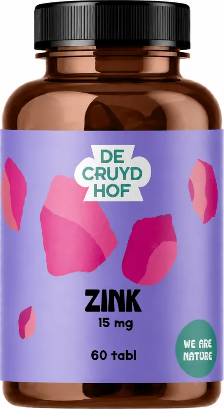 Cruydhof Zink Tabletten 60TB
