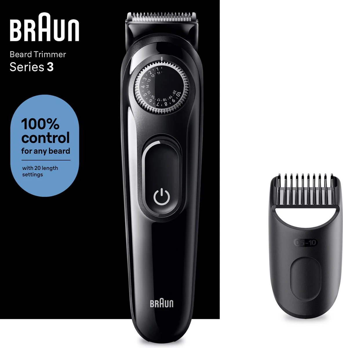 BRAUN Baardtrimmer BT3400