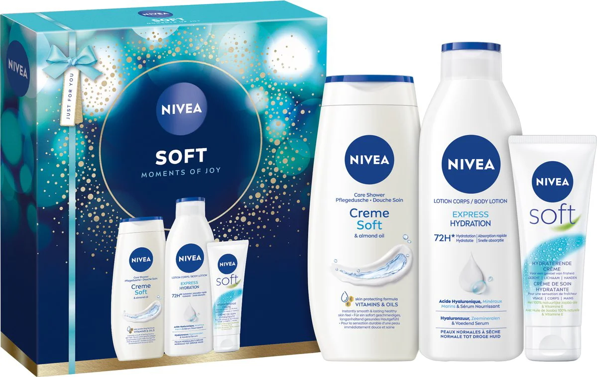 NIVEA Geschenkset Soft Moments of Joy 1 set