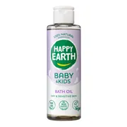 Happy Earth Baby & Kids Bath Oil 150ML