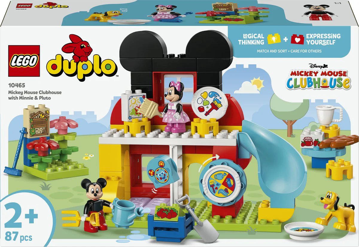 LEGO DUPLO Mickey Mouse clubhuis met Minnie en Pluto 10465
