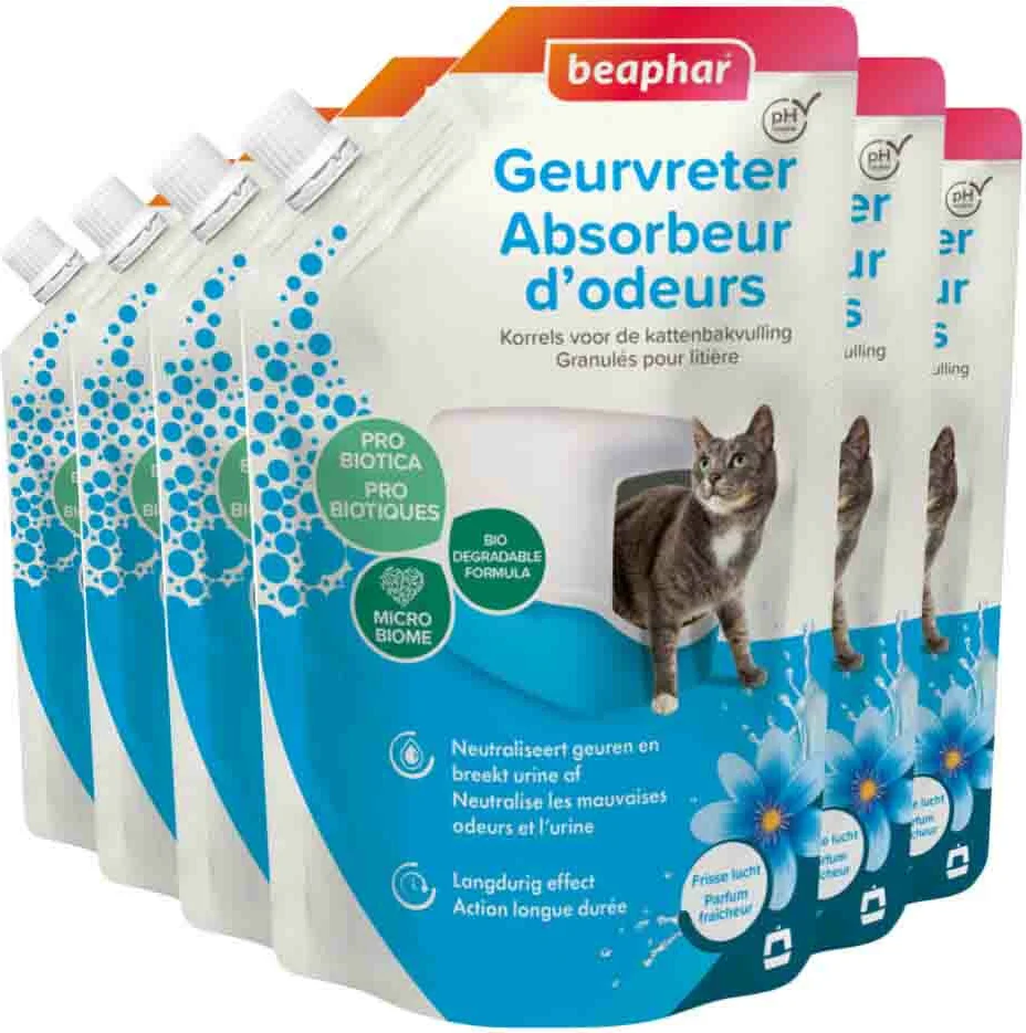 6x Beaphar Geurvreter 400 gr