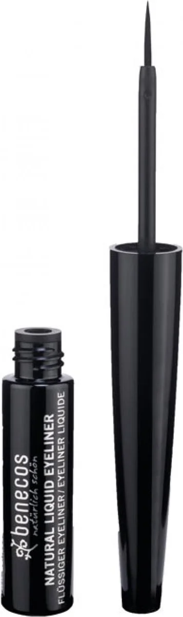 Benecos Eyeliner Vloeibaar Zwart 3ML