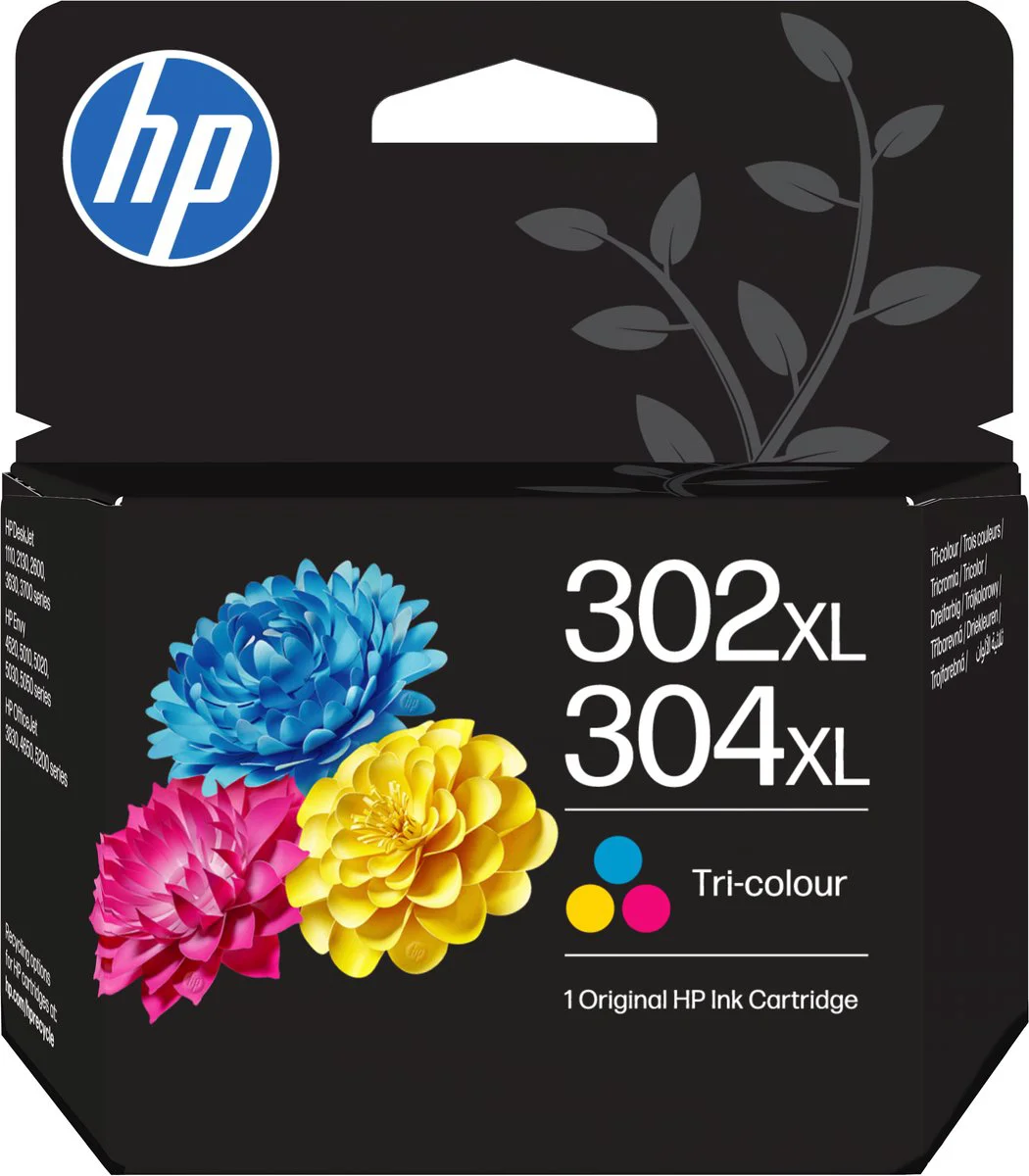 HP 302XL/304XL Cartridge Kleur