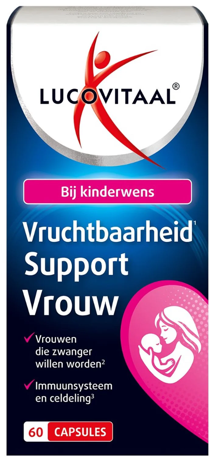 Lucovitaal Vruchtbaarheid Support Vrouw Capsules 60CP