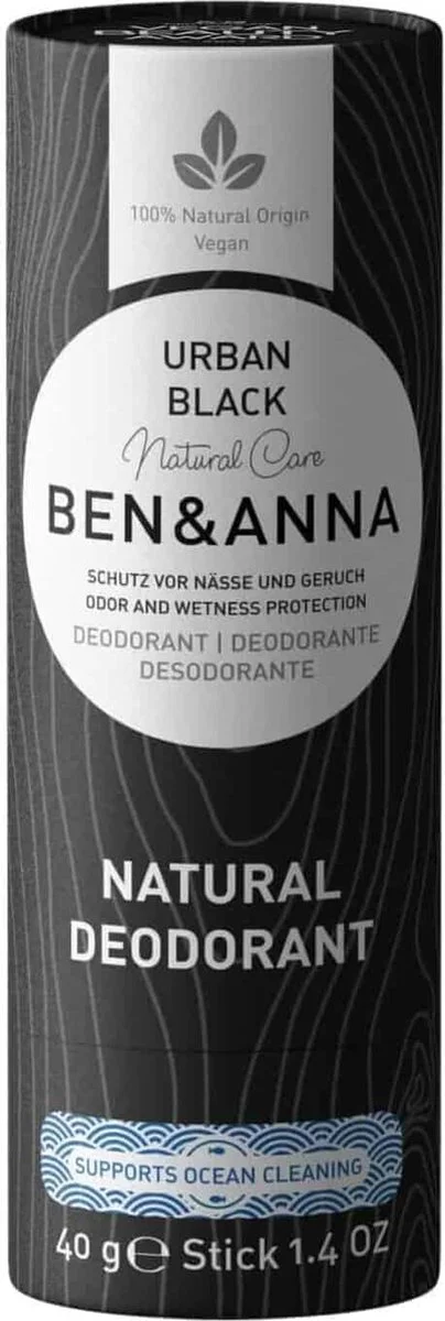 Ben & Anna Deodorant Stick Urban Black 40GR