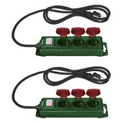 PARKSIDE Stekkerdoos IP44 (2x3-voudig)
