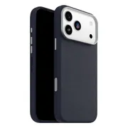OtterBox Symmetry iPhone 17 Pro Max Back Cover met MagSafe Magneet Leer Blauw