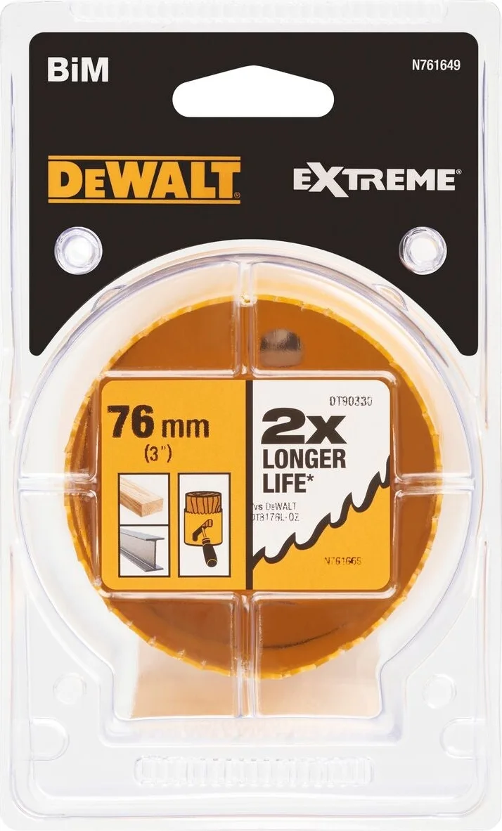 DeWALT DT90330 Gatzaag BiMetaal 76mm