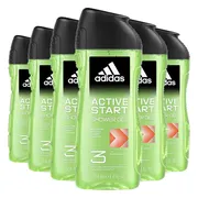 6x Adidas Shower Gel Active Start 250 ml