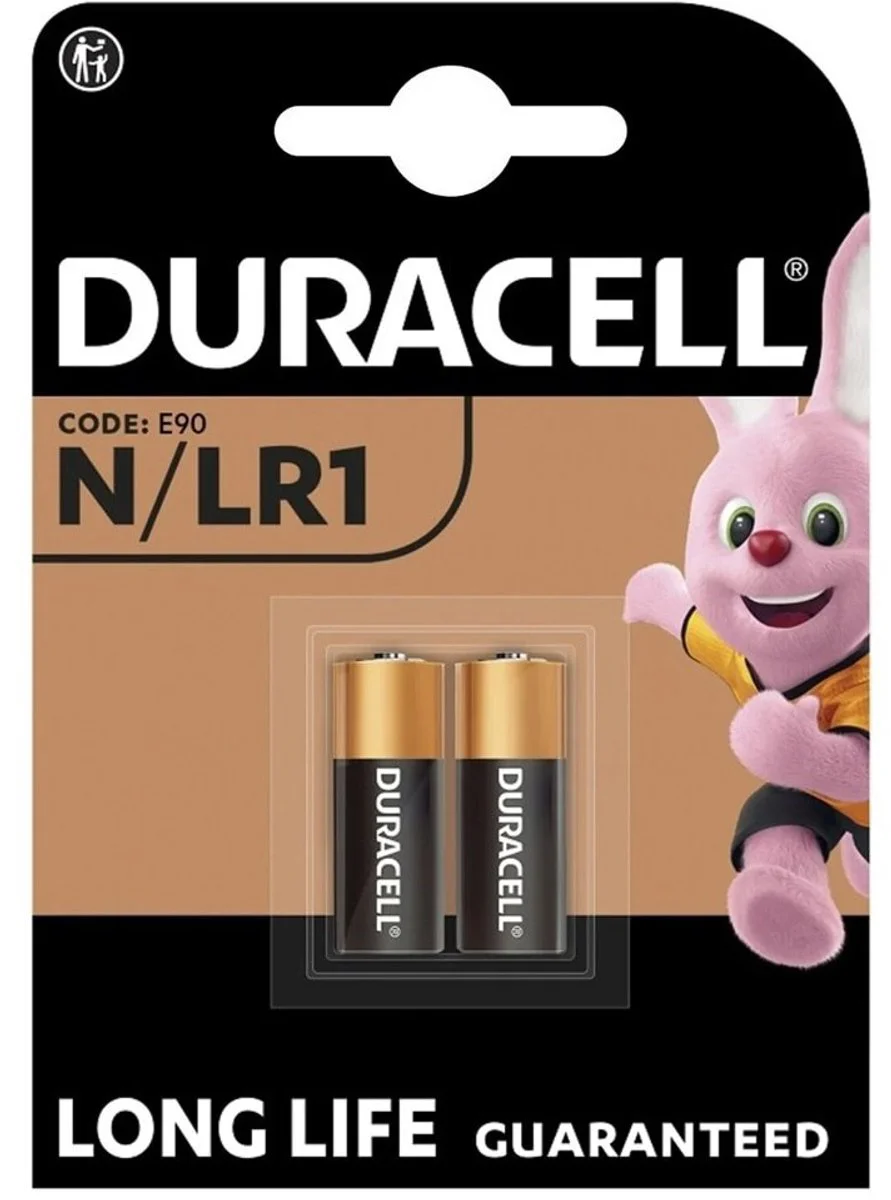 Duracell Alkaline N-batterijen 2 stuks