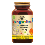 Solgar Kangavites Vitamine C 100 mg Kauwtabletten voor Kinderen 90KTB