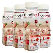 4x Modifast Intensive Drink Rood Fruit 236 ml