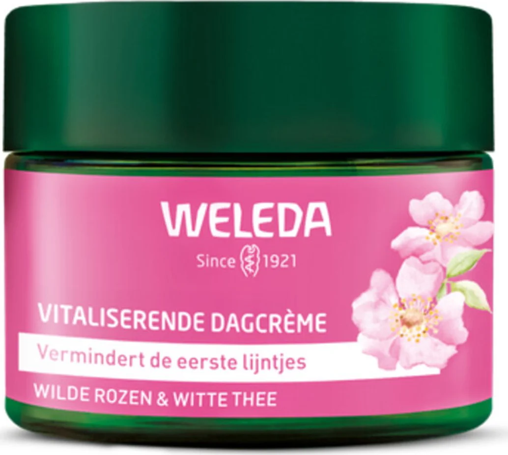 3x WELEDA Wilde Rozen & Witte Thee Vitaliserende Dagcrème 40 ml