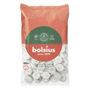3x Bolsius Theelichten Wit 6 branduren 60 stuks