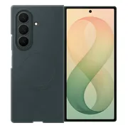 Samsung Galaxy Z Fold 8 Ultra Siliconen Back Cover met Magneet Groen