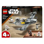 LEGO Star Wars Mando en Grogu's N-1 Starfighter 75410